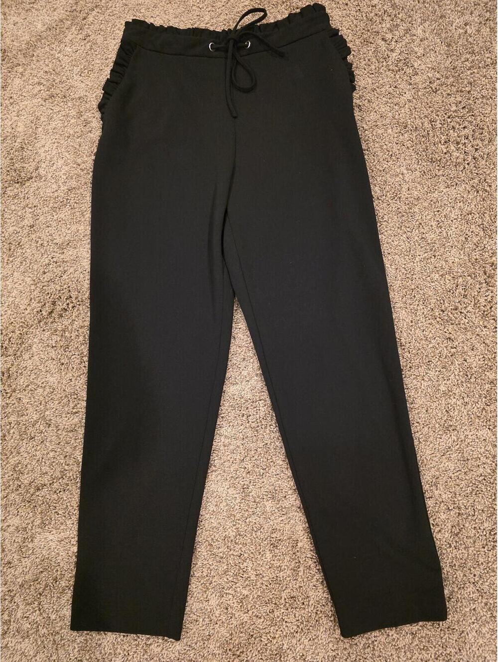 Worthington Women Black Dress Pants, Size 6
